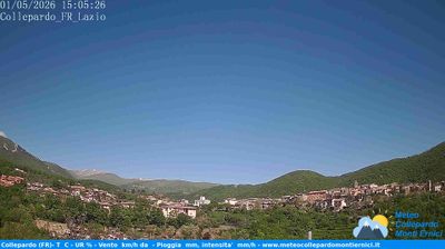 immagine della webcam nei dintorni di Tecchiena: webcam Collepardo