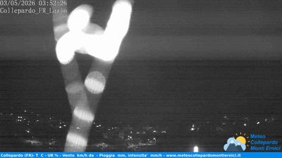 immagine della webcam nei dintorni di Frosinone: webcam Collepardo