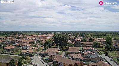 immagine della webcam nei dintorni di Borgomanero: webcam Vaprio d'Agogna
