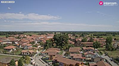 immagine della webcam nei dintorni di Trecate: webcam Vaprio d'Agogna