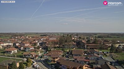 immagine della webcam nei dintorni di Cavaglio d'Agogna: webcam Vaprio d'Agogna