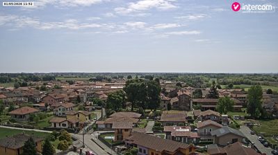 immagine della webcam nei dintorni di Gattinara: webcam Vaprio d'Agogna