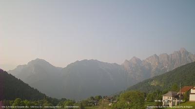 immagine della webcam nei dintorni di Monte Avena: webcam Gosaldo
