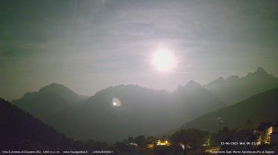 immagine della webcam nei dintorni di Monte Avena: webcam Gosaldo