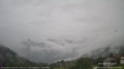 immagine della webcam nei dintorni di Belluno: webcam Gosaldo