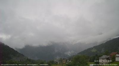 immagine della webcam nei dintorni di Agordo: webcam Gosaldo