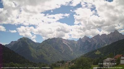 immagine della webcam nei dintorni di Transacqua: webcam Gosaldo