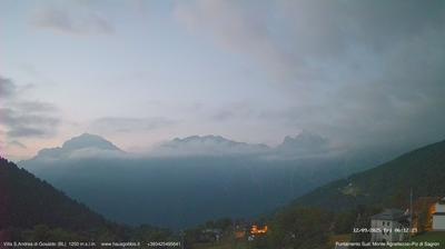 immagine della webcam nei dintorni di Primiero San Martino di Castrozza: webcam Gosaldo