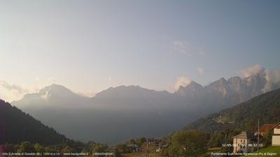 immagine della webcam nei dintorni di Monte Avena: webcam Gosaldo