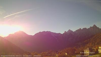 immagine della webcam nei dintorni di San Martino di Castrozza: webcam Gosaldo