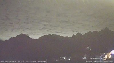 immagine della webcam nei dintorni di Monte Avena: webcam Gosaldo