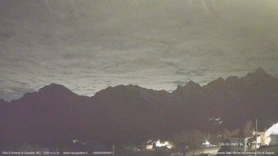immagine della webcam nei dintorni di Passo di Cereda: webcam Gosaldo
