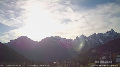 immagine della webcam nei dintorni di Voltago Agordino: webcam Gosaldo