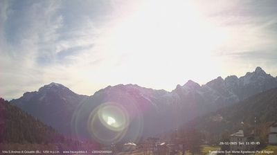 immagine della webcam nei dintorni di San Martino di Castrozza: webcam Gosaldo