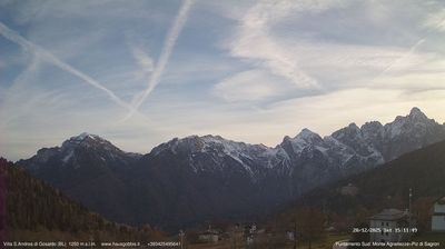 immagine della webcam nei dintorni di San Martino di Castrozza: webcam Gosaldo