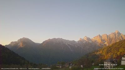 immagine della webcam nei dintorni di Primiero San Martino di Castrozza: webcam Gosaldo