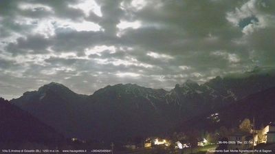 immagine della webcam nei dintorni di Pale di San Martino: webcam Gosaldo
