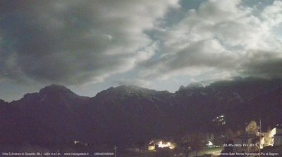 immagine della webcam nei dintorni di Passo di Gobbera: webcam Gosaldo