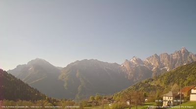 immagine della webcam nei dintorni di Agordo: webcam Gosaldo