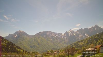immagine della webcam nei dintorni di Imer: webcam Gosaldo