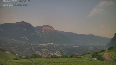 immagine della webcam nei dintorni di Coredo: webcam Cortaccia sulla Strada del Vino