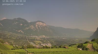 immagine della webcam nei dintorni di Sover: webcam Cortaccia sulla Strada del Vino