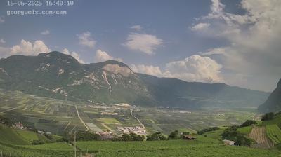immagine della webcam nei dintorni di Sover: webcam Cortaccia sulla Strada del Vino