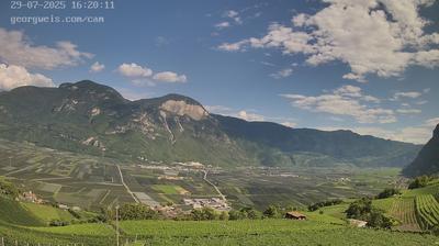 immagine della webcam nei dintorni di Sover: webcam Cortaccia sulla Strada del Vino