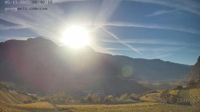 immagine della webcam nei dintorni di Baselga di Pinè: webcam Cortaccia sulla Strada del Vino