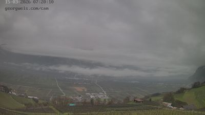 immagine della webcam nei dintorni di Caldaro sulla Strada del Vino: webcam Cortaccia sulla Strada del Vino