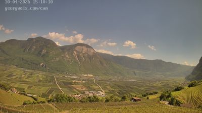 immagine della webcam nei dintorni di Fai della Paganella: webcam Cortaccia sulla Strada del Vino