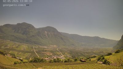 immagine della webcam nei dintorni di Cles: webcam Cortaccia sulla Strada del Vino