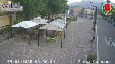 immagine della webcam nei dintorni di Sant'Eufemia a Maiella: webcam Cansano
