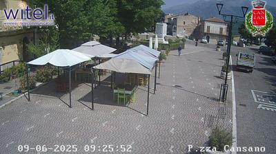 immagine della webcam nei dintorni di Campo di Giove: webcam Cansano