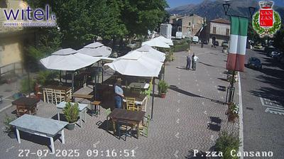 immagine della webcam nei dintorni di Pacentro: webcam Cansano