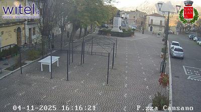 immagine della webcam nei dintorni di Pacentro: webcam Cansano