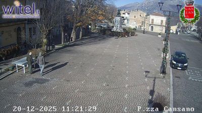 immagine della webcam nei dintorni di Scontrone: webcam Cansano