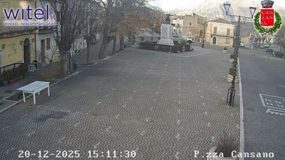 immagine della webcam nei dintorni di Salle: webcam Cansano