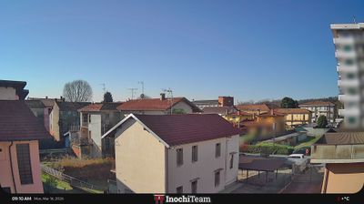 immagine della webcam nei dintorni di Cavaglio d'Agogna: webcam Borgomanero