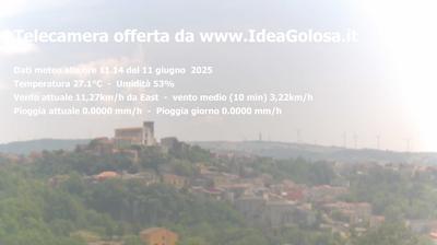 immagine della webcam nei dintorni di Savignano Irpino: webcam San Marco dei Cavoti