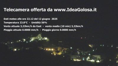 immagine della webcam nei dintorni di Savignano Irpino: webcam San Marco dei Cavoti