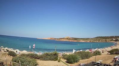 immagine della webcam nei dintorni di Trinità d'Agultu e Vignola: webcam Isola Rossa