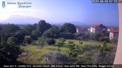immagine della webcam nei dintorni di Bagnoli Irpino: webcam Quadrivio