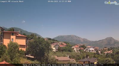 immagine della webcam nei dintorni di Mercogliano: webcam Campoli del Monte Taburno