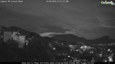 immagine della webcam nei dintorni di Ospedaletto d'Alpinolo: webcam Campoli del Monte Taburno