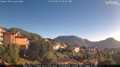 immagine della webcam nei dintorni di Limatola: webcam Campoli del Monte Taburno