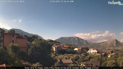 immagine della webcam nei dintorni di Mercogliano: webcam Campoli del Monte Taburno