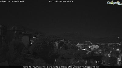 immagine della webcam nei dintorni di Apollosa: webcam Campoli del Monte Taburno
