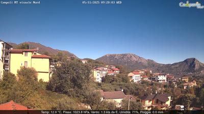 immagine della webcam nei dintorni di Ospedaletto d'Alpinolo: webcam Campoli del Monte Taburno