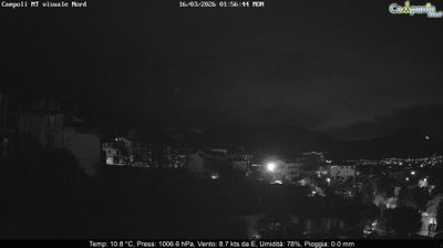 immagine della webcam nei dintorni di Apollosa: webcam Campoli del Monte Taburno